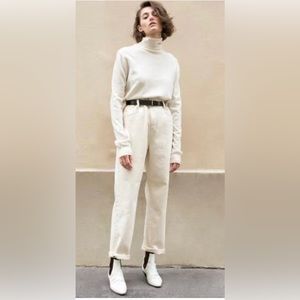The Frankie Shop Cream Jeans